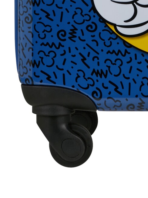 DAYDREAM DISNEY Carro para ni&ntilde;os, equipaje de mano Mickey feliz - Equipaje de mano