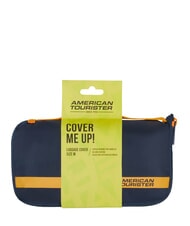 AMERICAN TOURISTER AMERICAN TOURIST. TA Funda de maleta, talla M azul marino/naranja - Accesorios de viaje - 3