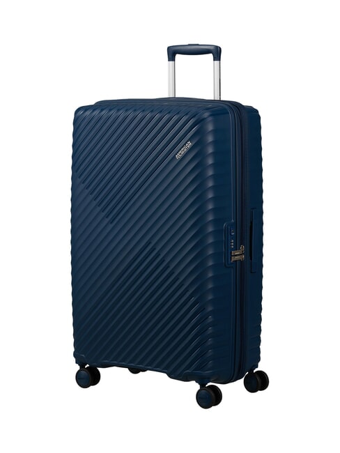 DIABLAST Trolley mediano, expandible, cerradura TSA azul oscuro - Trolley R&iacute;gidos