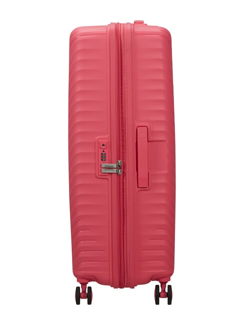 DIABLAST Trolley mediano, expandible, cerradura TSA falla rosa - Trolley R&iacute;gidos