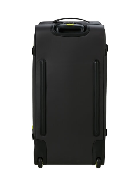 URBAN TRACK Bolsa de lona grande con ruedas negro/lima - Bolsas de viaje