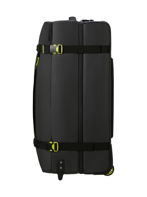 URBAN TRACK Bolsa de lona grande con ruedas negro/lima - Bolsas de viaje