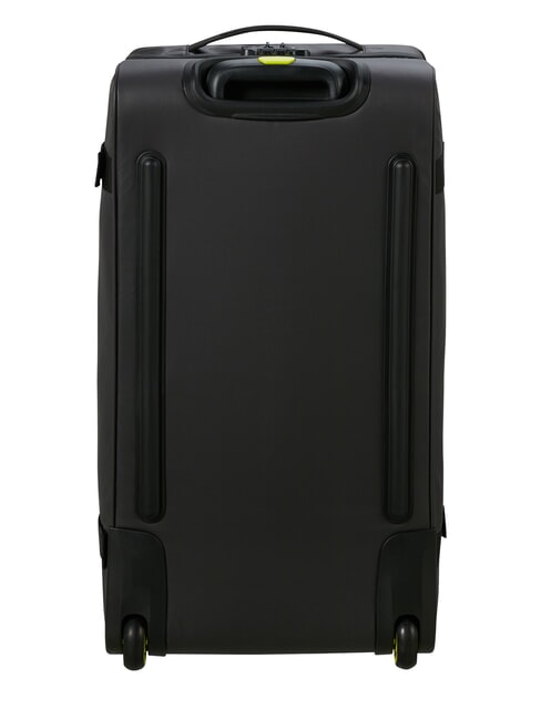 URBAN TRACK Bolsa de lona mediana con ruedas negro/lima - Bolsas de viaje