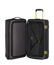 AMERICAN TOURISTER URBAN TRACK Bolsa de lona mediana con ruedas negro/lima - Bolsas de viaje - 6