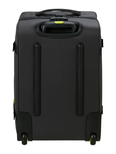 URBAN TRACK Bolsa de lona, equipaje de mano, con ruedas negro/lima - Bolsas de viaje