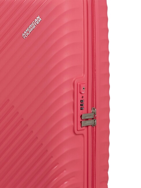 DIABLAST Carro de mano con cerradura TSA falla rosa - Equipaje de mano