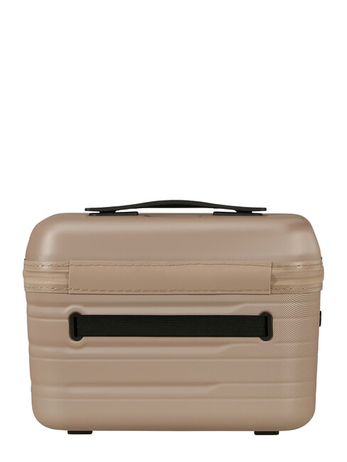 FLASHLINE Neceser r&iacute;gido con bandolera ivorygold - Neceser