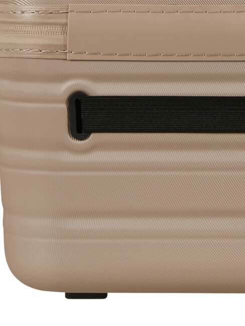 FLASHLINE Neceser r&iacute;gido con bandolera ivorygold - Neceser