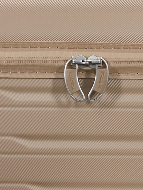 FLASHLINE Neceser r&iacute;gido con bandolera ivorygold - Neceser