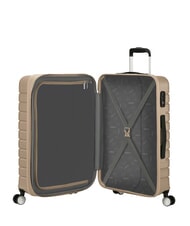 AMERICAN TOURISTER FLASHLINE Carro expandible mediano ivorygold - Trolley R&iacute;gidos - 6