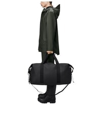 RAINS HILO WEEKEND Bolsa de lona con correa para el hombro negro - Bolsas de viaje - 4