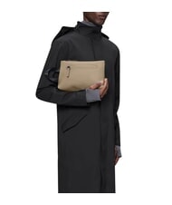 RAINS COSMETIC BAG Estuche de belleza beige - Neceser - 4