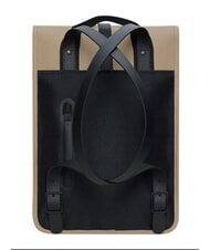 RAINS BACKPACK MINI Mochila impermeable beige - Mochilas Escuela & Tiempo Libre - 3