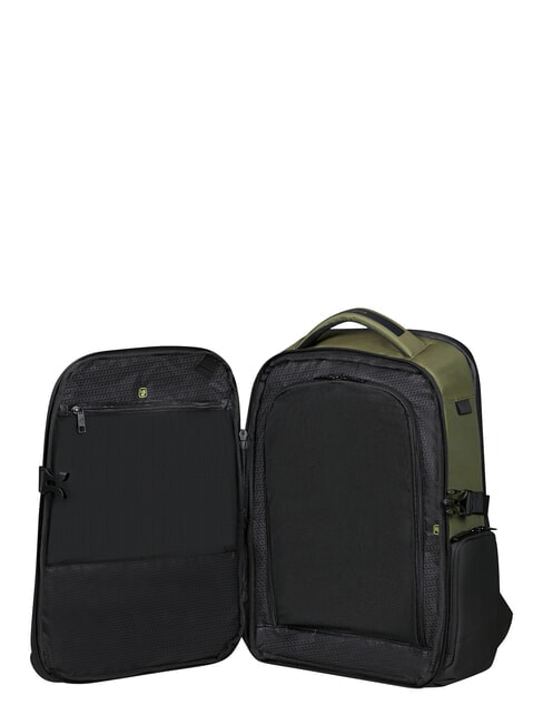 BIZ2GO Mochila de viaje de un d&iacute;a, soporte para pc de 15,6 " wasabi/negro - Mochilas para port&aacute;til