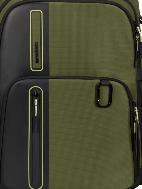 BIZ2GO Mochila de viaje de un d&iacute;a, soporte para pc de 15,6 " wasabi/negro - Mochilas para port&aacute;til