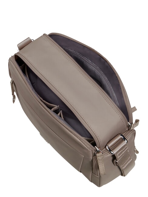 MOVE 5.0  Bolso de hombro gris topo c&aacute;lido - Bolsos Mujer