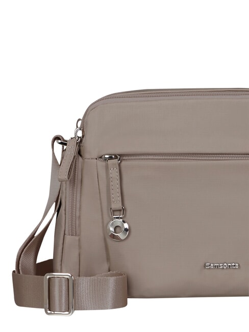 MOVE 5.0  Bolso de hombro gris topo c&aacute;lido - Bolsos Mujer