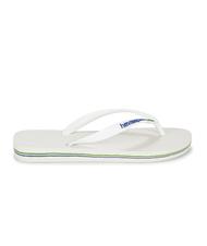 HAVAIANAS BRASIL LOGO Chanclas para hombre blanco - Zapatos unisex - 3