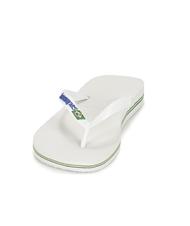 HAVAIANAS BRASIL LOGO Chanclas para hombre blanco - Zapatos unisex - 4