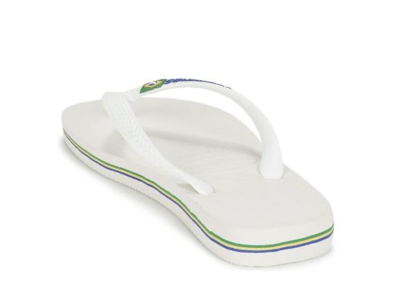 BRASIL LOGO Chanclas para hombre blanco - Zapatos unisex