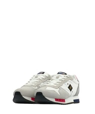 BLAUER QUEENS Zapatillas blanco/rojo/azul marino - Zapatos Hombre - 4