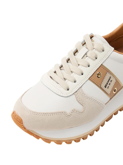 MILLEN Zapatillas crema/negro - Zapatos Mujer