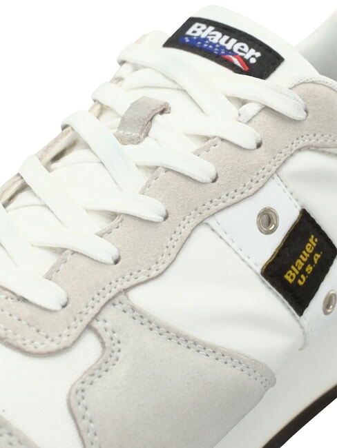 QUEENS Zapatillas blanco/rojo/azul marino - Zapatos Hombre