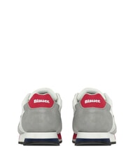 BLAUER QUEENS Zapatillas blanco/rojo/azul marino - Zapatos Hombre - 5