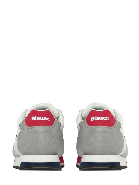 QUEENS Zapatillas blanco/rojo/azul marino - Zapatos Hombre