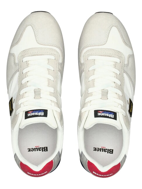 QUEENS Zapatillas blanco/rojo/azul marino - Zapatos Hombre