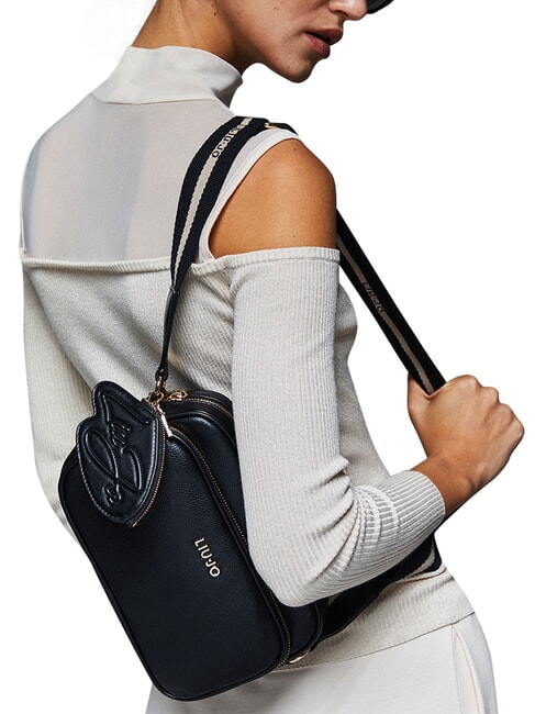 ACHALA Minibolso de hombro NEGRO - Bolsos Mujer