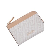 LIUJO CALIWEN Titular de la tarjeta Zip polvo natural/oscuro - Carteras Mujer - 3