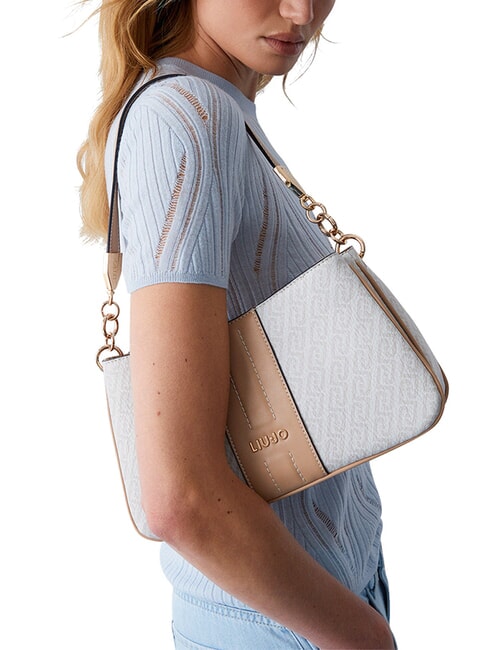 EMATITE Bolso de hombro con correa para el hombro. polvo natural/oscuro - Bolsos Mujer