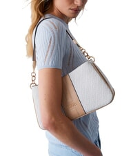 LIUJO EMATITE Bolso de hombro con correa para el hombro. polvo natural/oscuro - Bolsos Mujer - 5
