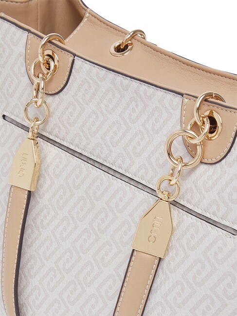 EMATITE Bolso de hombro polvo natural/oscuro - Bolsos Mujer