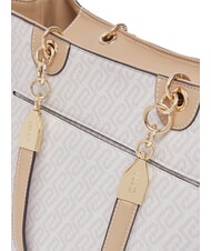 LIUJO EMATITE Bolso de hombro polvo natural/oscuro - Bolsos Mujer - 6