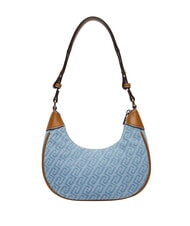 LIUJO EVRIM Bolso de hombro tipo hobo azul polvoriento - Bolsos Mujer - 2