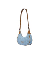 LIUJO EVRIM Bolso de hombro tipo hobo azul polvoriento - Bolsos Mujer - 3