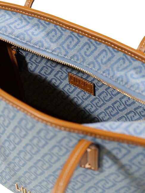 EVRIM Bolso de hombro azul polvoriento - Bolsos Mujer