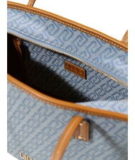 LIUJO EVRIM Bolso de hombro azul polvoriento - Bolsos Mujer - 4
