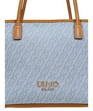 LIUJO EVRIM Bolso de hombro azul polvoriento - Bolsos Mujer - 5