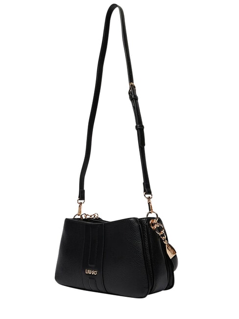 EMATITE Bolso de hombro con correa para el hombro. NEGRO - Bolsos Mujer