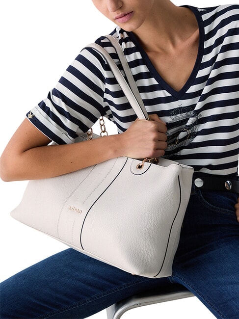 EMATITE Bolso de hombro crema - Bolsos Mujer