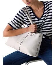 LIUJO EMATITE Bolso de hombro crema - Bolsos Mujer - 4