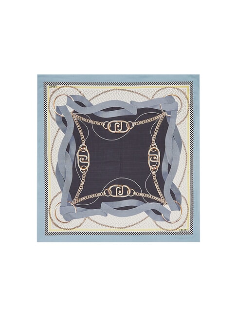 LOGO Bufanda azul polvoriento - Bufandas