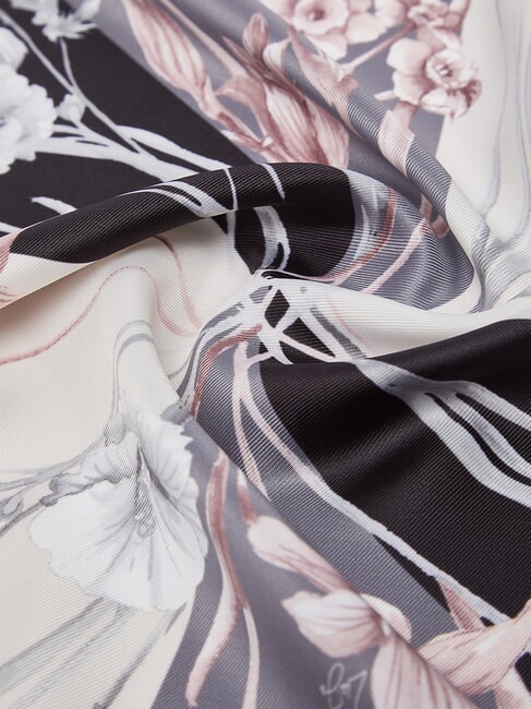 FLOWER  NEGRO - Bufandas