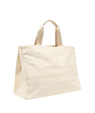LIUJO LOGO Bolso de mano con correa para el hombro. crema blanca - Bolsos Mujer - 2