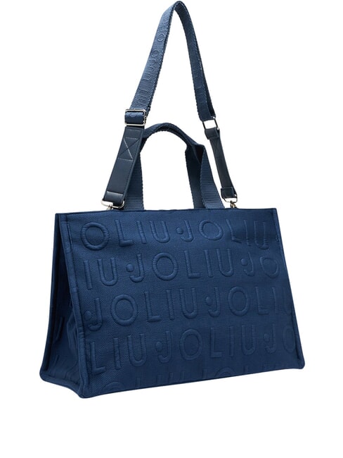 LOGO Bolso de mano con correa para el hombro. cielo azul - Bolsos Mujer