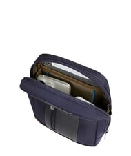 PIQUADRO BRIEF 2 Bolsa de hombro azul/cuero - Bandoleras Hombre - 5