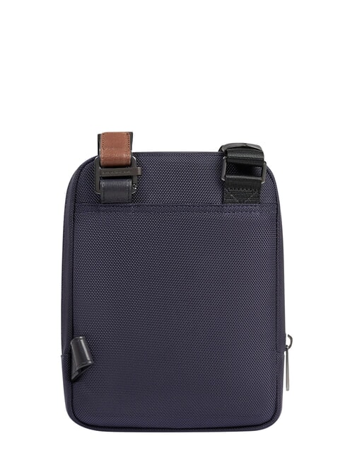 BRIEF 2 Bolsa de hombro azul/cuero - Bandoleras Hombre